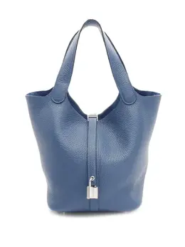 Hermès Pre-Owned: Голубая сумка 