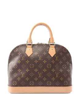 Louis Vuitton Pre-Owned: Коричневая сумка-шоппер 
