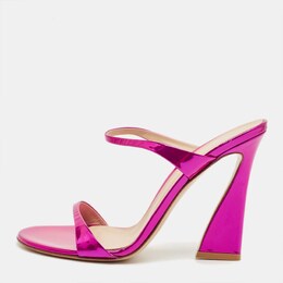 Gianvito Rossi: Розовые сандалии  Aura