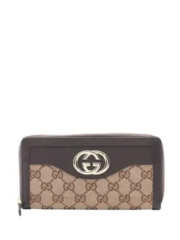 Gucci Pre-Owned: Коричневый кошелёк 