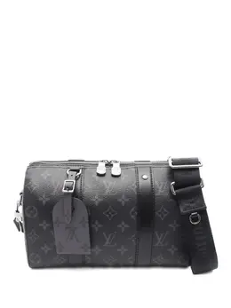 Louis Vuitton Pre-Owned: Чёрный чемодан 