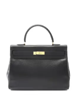 Hermès Pre-Owned: Чёрная сумка-шоппер 