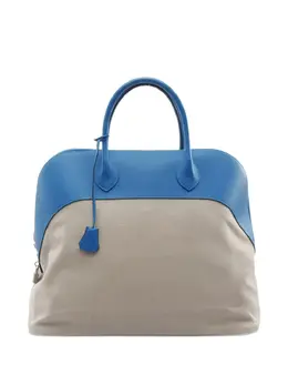 Hermès Pre-Owned: Голубая сумка-шоппер 