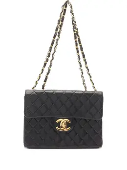 CHANEL Pre-Owned: Чёрная сумка 