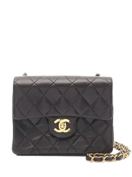 CHANEL Pre-Owned: Чёрная сумка 