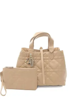 Christian Dior Pre-Owned: Бежевая сумка-шоппер 