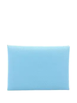 Hermès Pre-Owned: Голубой картхолдер 