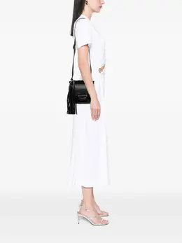 Gucci Pre-Owned: Чёрная сумка через плечо 