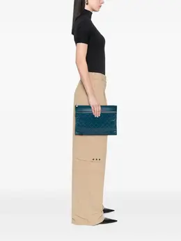 CHANEL Pre-Owned: Голубой клатч 