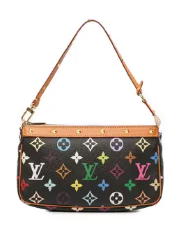 Louis Vuitton Pre-Owned: Чёрная сумка 