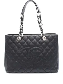 CHANEL Pre-Owned: Чёрная сумка 