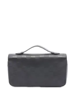 Louis Vuitton Pre-Owned: Чёрный кошелёк 