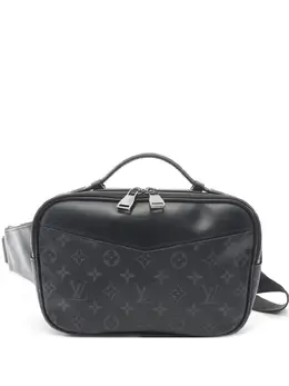 Louis Vuitton Pre-Owned: Чёрная сумка через плечо 