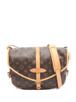 Louis Vuitton Pre-Owned: Коричневая сумка 