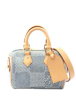 Louis Vuitton Pre-Owned: Голубая сумка 