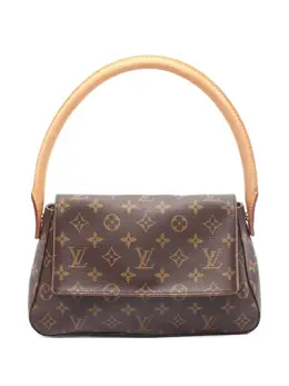Louis Vuitton Pre-Owned: Коричневая сумка-шоппер 