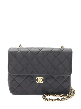 CHANEL Pre-Owned: Чёрная сумка 
