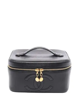 CHANEL Pre-Owned: Чёрная сумка 