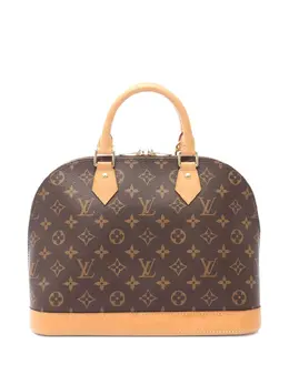 Louis Vuitton Pre-Owned: Коричневая сумка 