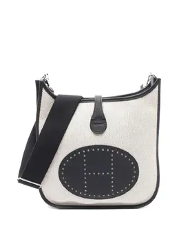 Hermès Pre-Owned: Серебристая сумка 