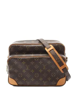 Louis Vuitton Pre-Owned: Коричневая сумка 