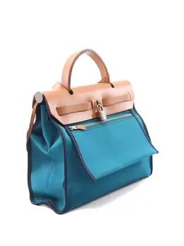 Hermès Pre-Owned: Голубая сумка 