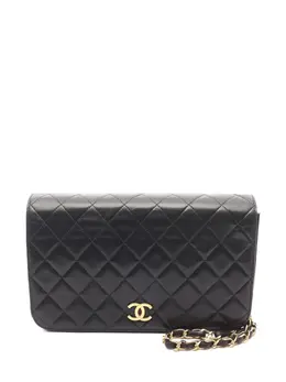CHANEL Pre-Owned: Чёрная сумка 