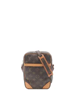 Louis Vuitton Pre-Owned: Коричневая сумка через плечо 