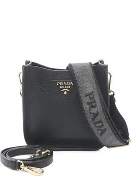 Prada Pre-Owned: Чёрная сумка 