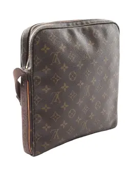 Louis Vuitton Pre-Owned: Коричневая сумка через плечо 