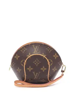 Louis Vuitton Pre-Owned: Коричневый клатч 