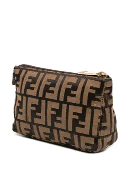 Fendi Pre-Owned: Коричневый клатч 