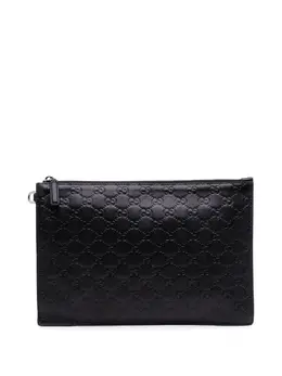 Gucci Pre-Owned: Чёрный клатч 