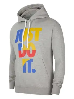 Nike: Толстовка  Just Do It с капюшоном
