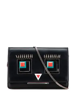 Fendi Pre-Owned: Серебристый кошелёк 
