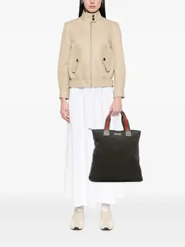 Gucci Pre-Owned: Чёрная сумка-шоппер 