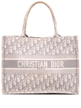 Christian Dior Pre-Owned: Серая сумка-шоппер 
