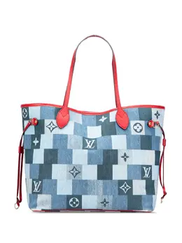 Louis Vuitton Pre-Owned: Голубая сумка-шоппер 