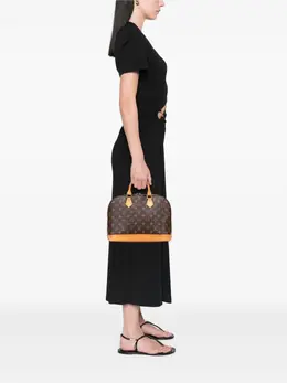 Louis Vuitton Pre-Owned: Коричневая сумка 