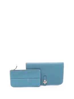 Hermès Pre-Owned: Голубой кошелёк 