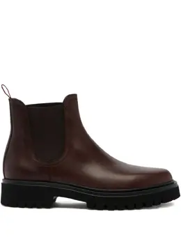 Bally: Коричневые ботинки 