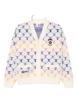 AAPE BY *A BATHING APE®: Кардиган с принтом 