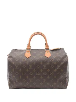 Louis Vuitton Pre-Owned: Коричневая сумка 