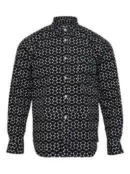 Comme des Garçons Homme Deux: Чёрная рубашка 