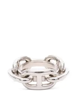 Hermès Pre-Owned: Серебристый шарф 