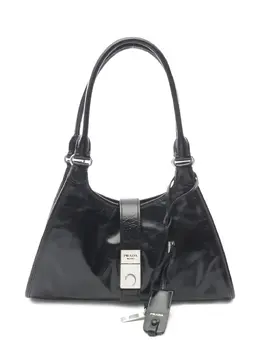 Prada Pre-Owned: Чёрная сумка 