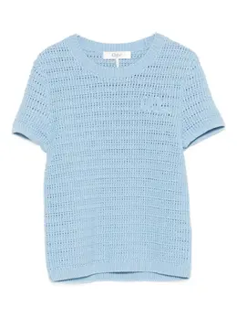Chloé: Трикотажная футболка 