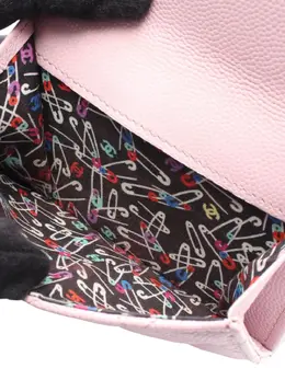 CHANEL Pre-Owned: Розовый кошелёк 