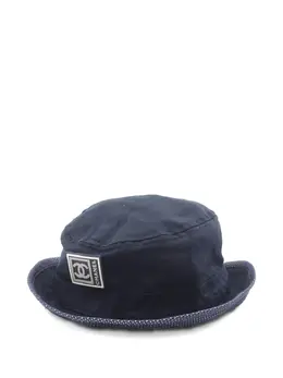CHANEL Pre-Owned: Тёмная шляпа 
