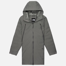 The North Face: Серая куртка 